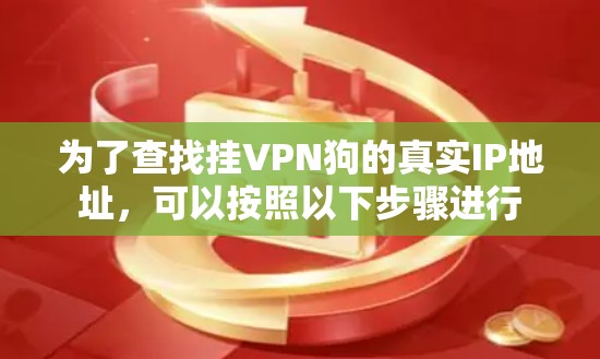 为了查找挂VPN狗的真实IP地址，可以按照以下步骤进行