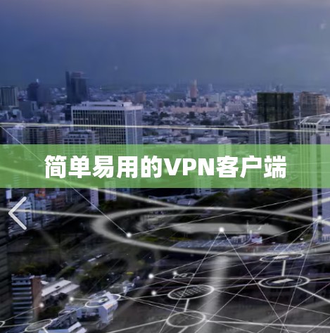简单易用的VPN客户端 简单易用的VPN客户端