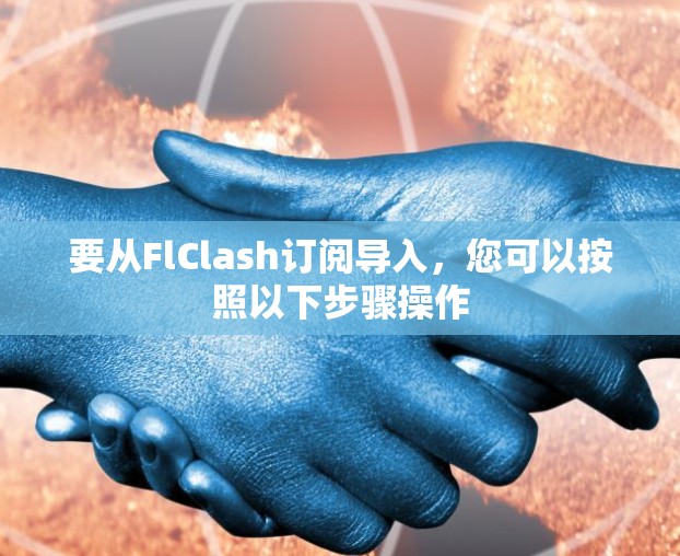 要从FlClash订阅导入，您可以按照以下步骤操作