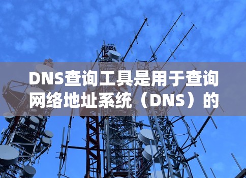 DNS查询工具是用于查询网络地址系统（DNS）的工具，帮助用户了解网络服务器的IP地址或为网站配置DNS设置。以下是对DNS查询工具的详细介绍