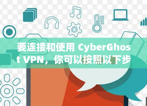 要连接和使用 CyberGhost VPN，你可以按照以下步骤操作