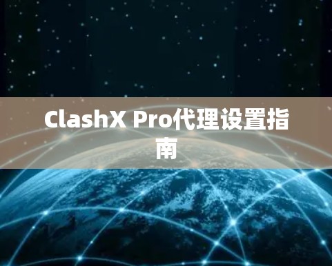 ClashX Pro代理设置指南