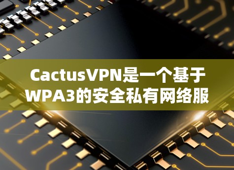 CactusVPN是一个基于WPA3的安全私有网络服务，专为手机用户设计，提供高效、可靠的VPN体验。以下是对CactusVPN的详细介绍